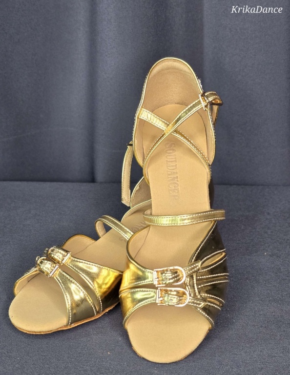 Girls dance shoes Souldancer gold